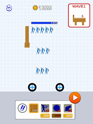Gameplay screenshot 1 from Build Fight - Arcade game
