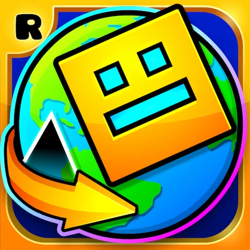Game icon for Geometry Dash World by RobTop Games